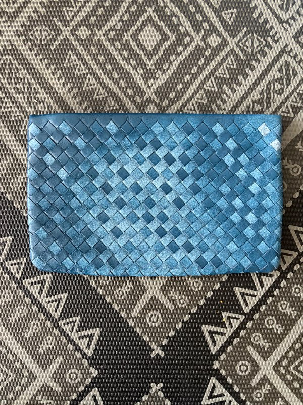Blátt clutch