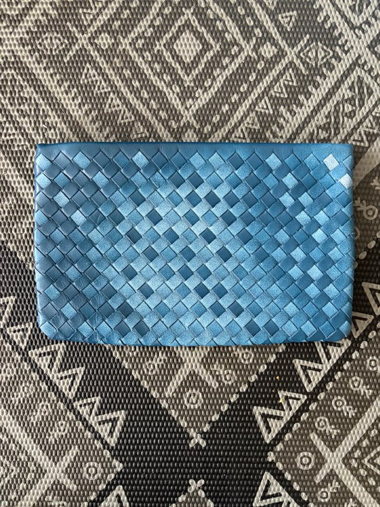 Blátt clutch