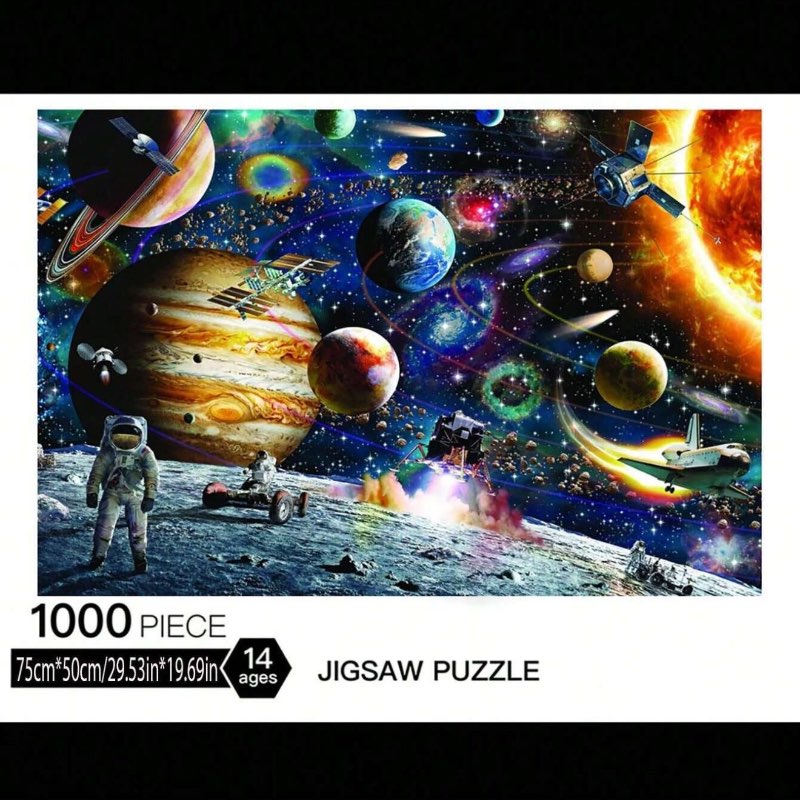 1000 bita púsl - Geimfari