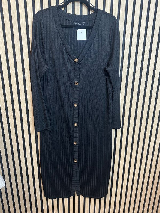 Svartur SíðErmaKjóll