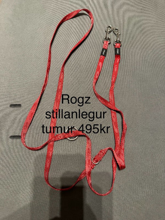 Bleikur Rogz taumur stillanlegur