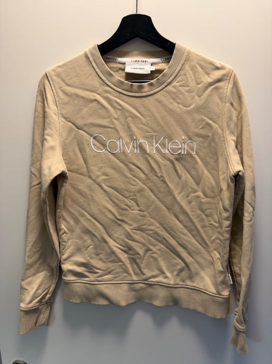 CK peysa beige