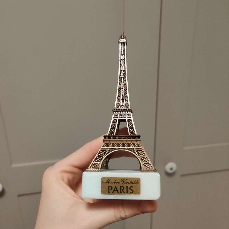 The Eiffel tower decoration