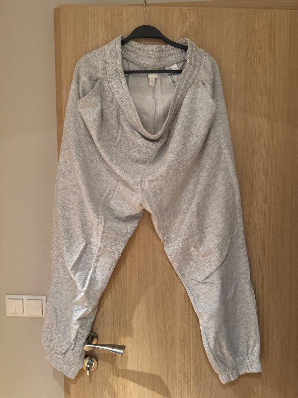 H&M ljósar buxur