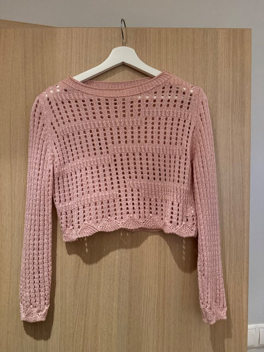 Bleikur stuttur bolur