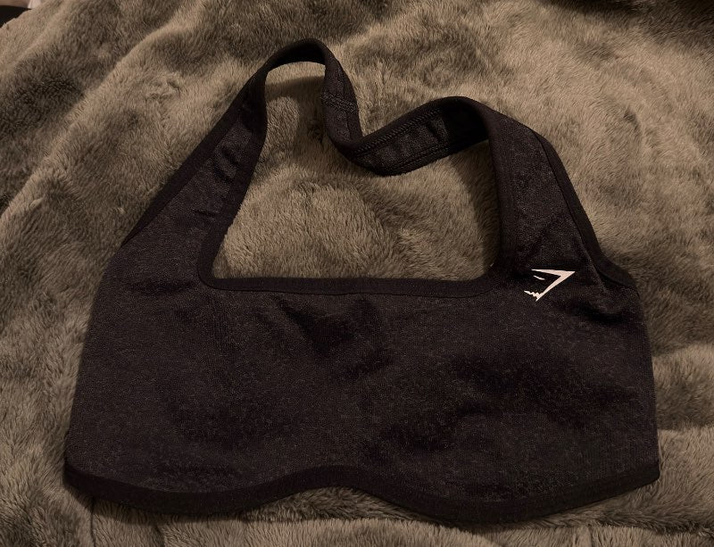 Gymshark topp svartur
