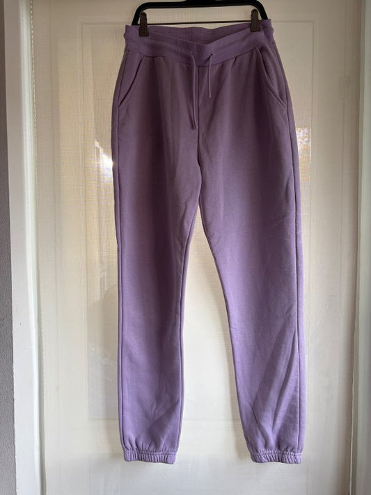Fjólubláar joggingbuxur