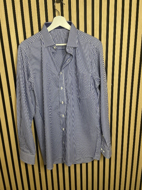 Shirt blue square