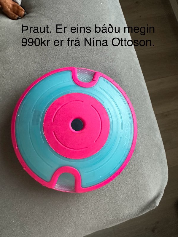 Nina oddson þrautleikfang blát