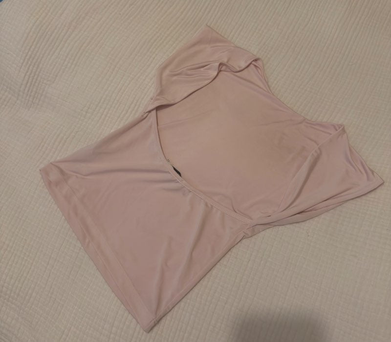 Stradivarius backless bleikur