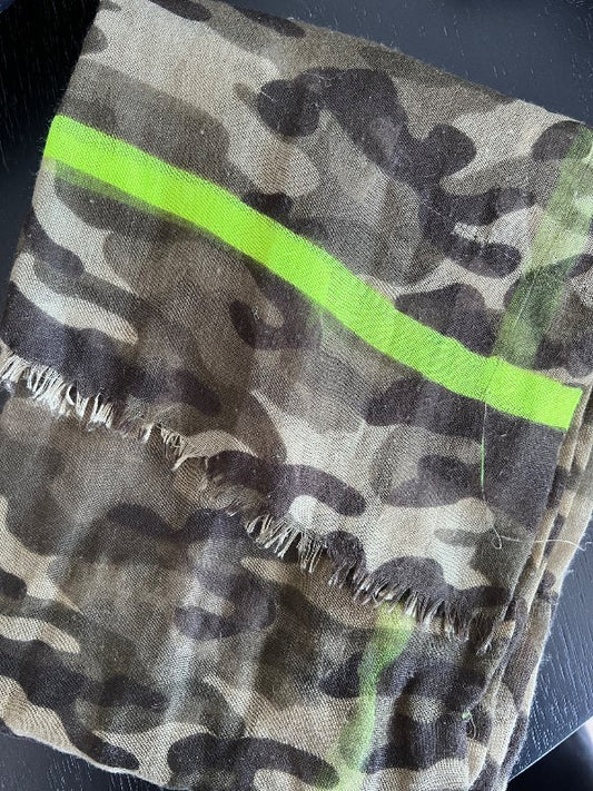 camo gulur klútur