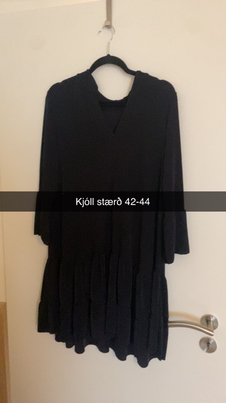 Blönduð föt stærð á miða