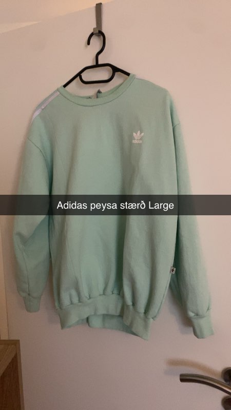 Stærð á miða blönduð föt