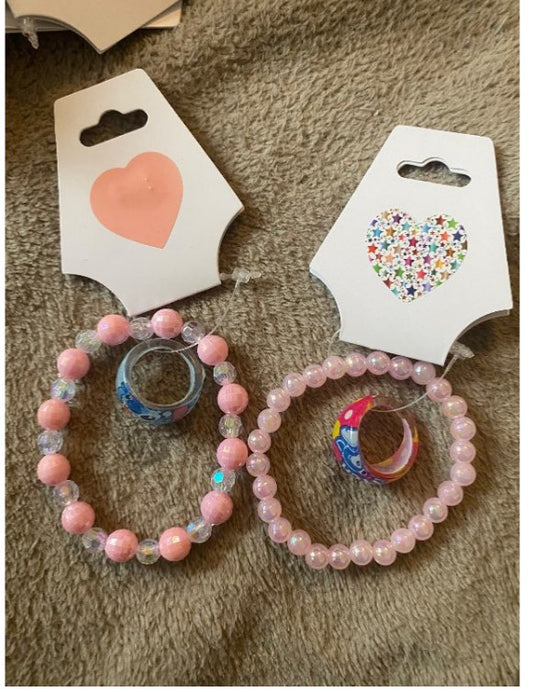Lilo Stitch hringur+armband