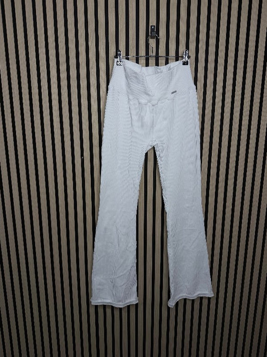 AIMIN, Hvítar Útvíðarbuxur