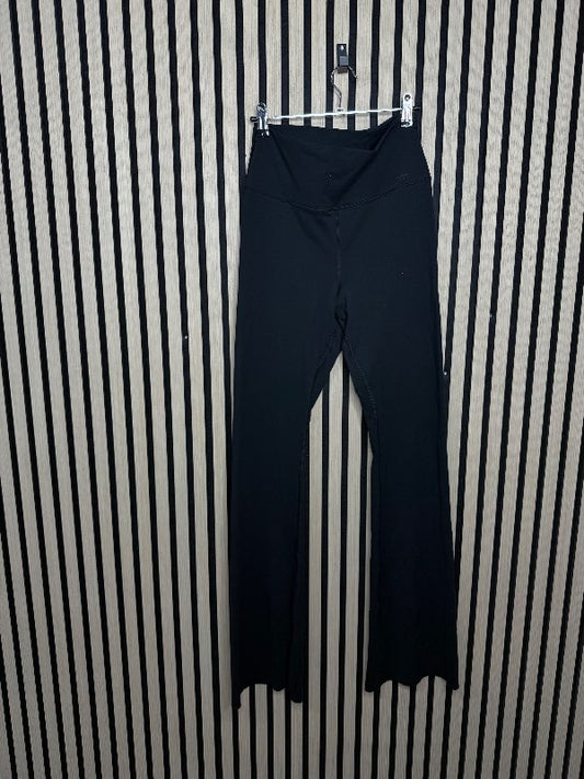 AIMIN, Svartar Útvíðarbuxur