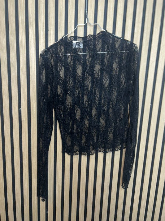 svartur mesh bolur