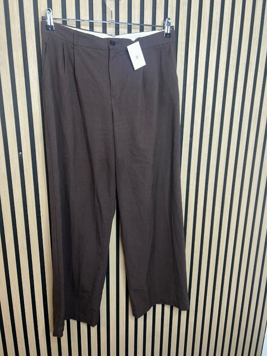 Bershka brúnar buxur