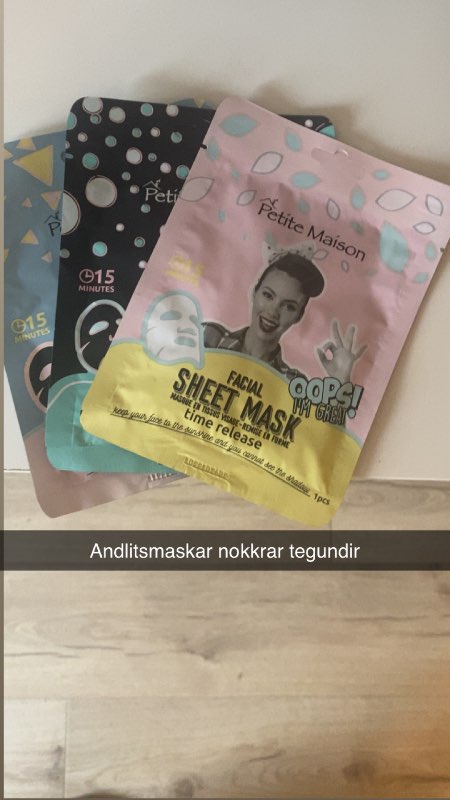Nýjir maskar blandaðir