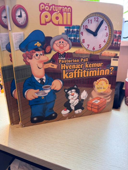 Pósturinn páll - klukkubók