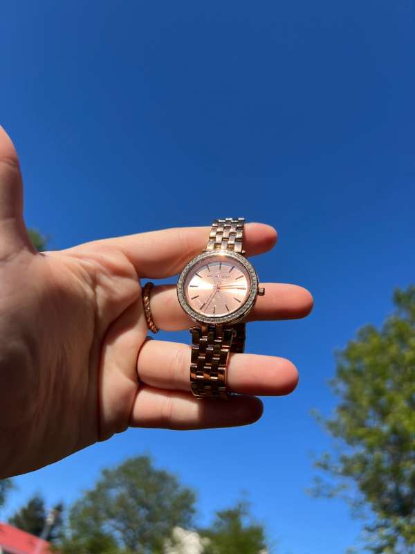 Michael Kors rose gold úr