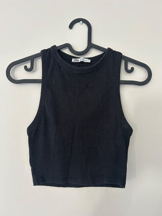 Zara svartur bolur - R