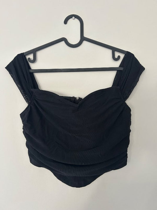 Svart corset - R