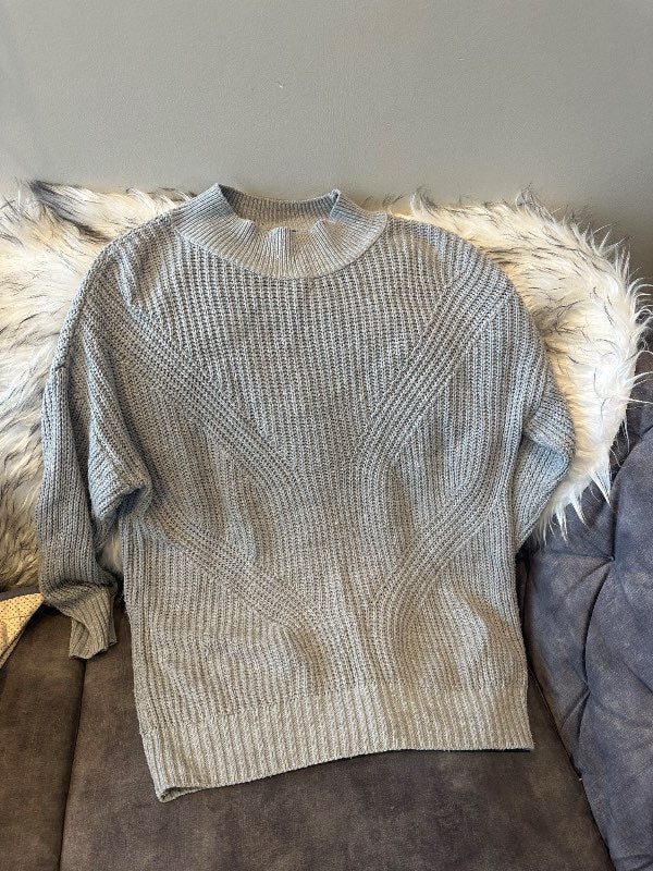 Grá peysa síð M primark
