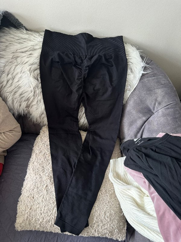Rassa buxur svartar M/L (XL)