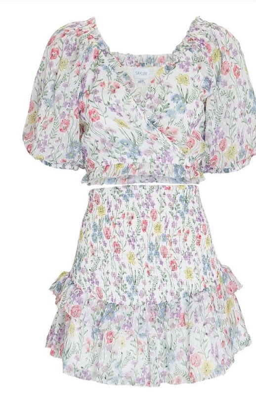 Saylor Top and Skirt