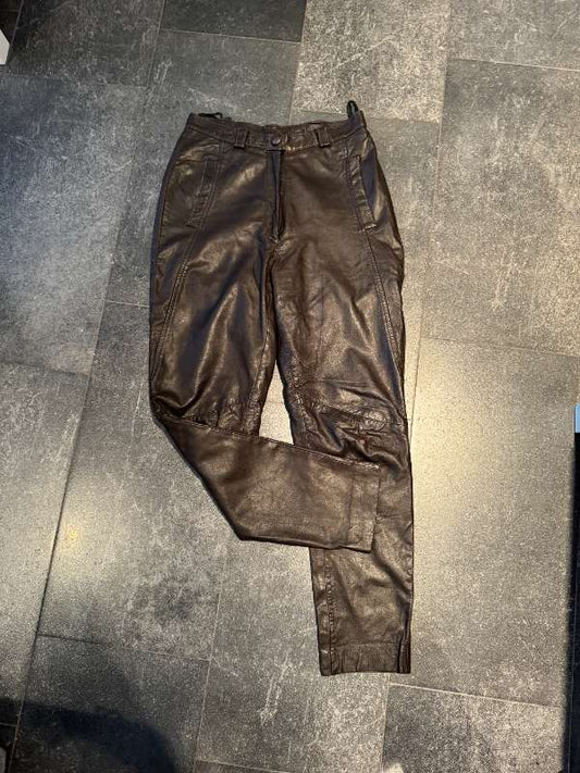 Vintage leðurbuxur