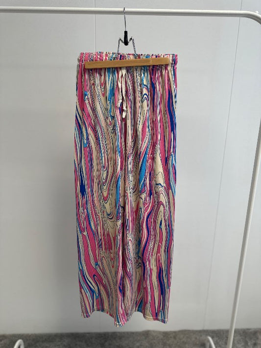 Litríkar kósýbuxur