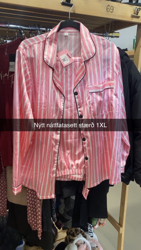 Nýtt náttfatasett