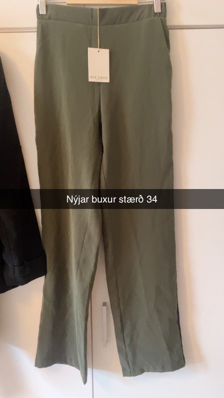 Grænar Six Ames buxur