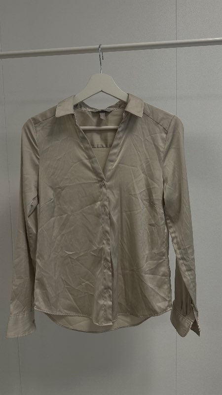 HM satínskyrta, champange