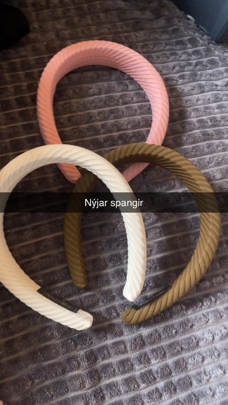 Nýjar spangir margar teg..