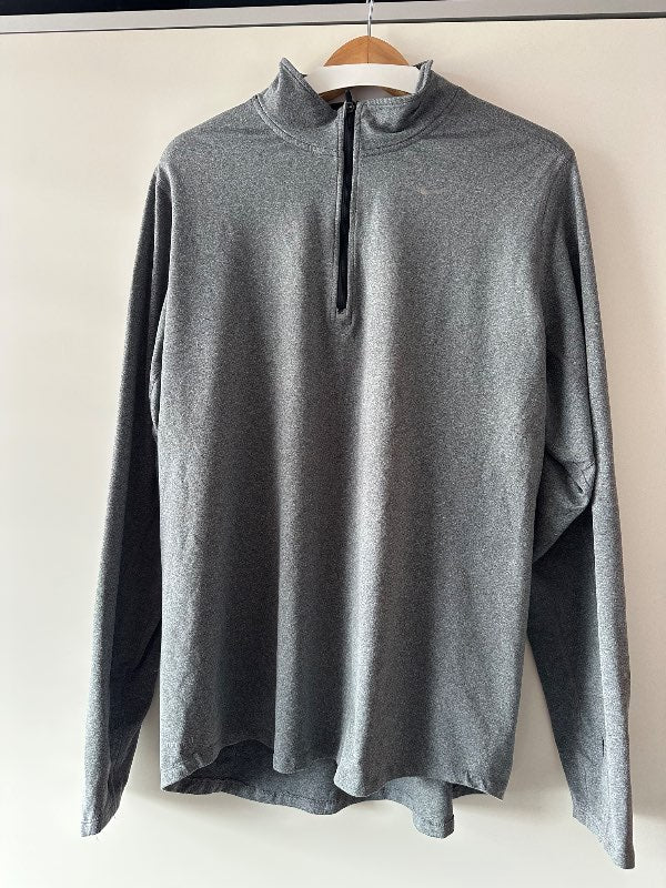 Nike Dri-Fit síðerma grá