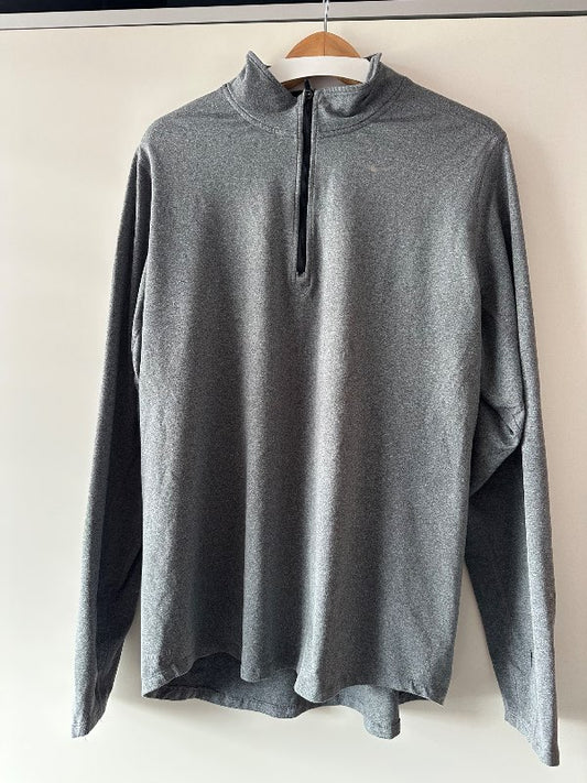 Nike Dri-Fit síðerma grá