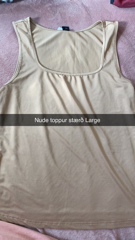 Nude toppur