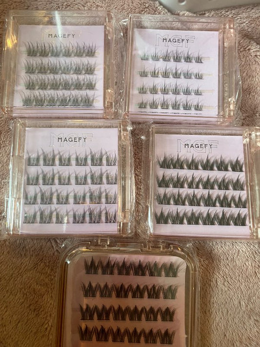 Cluster eyelashes