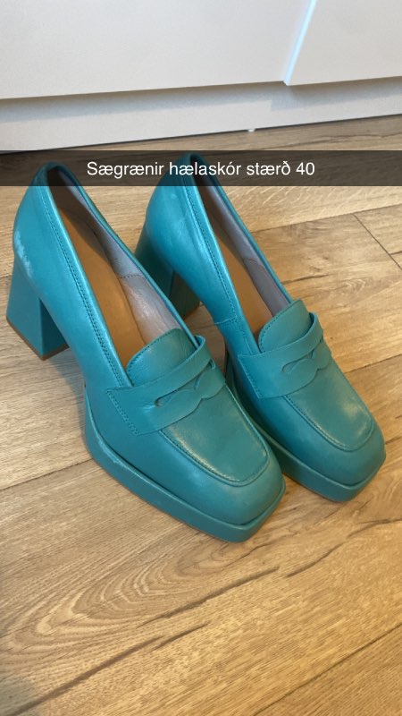 Hælaskór Sægrænir
