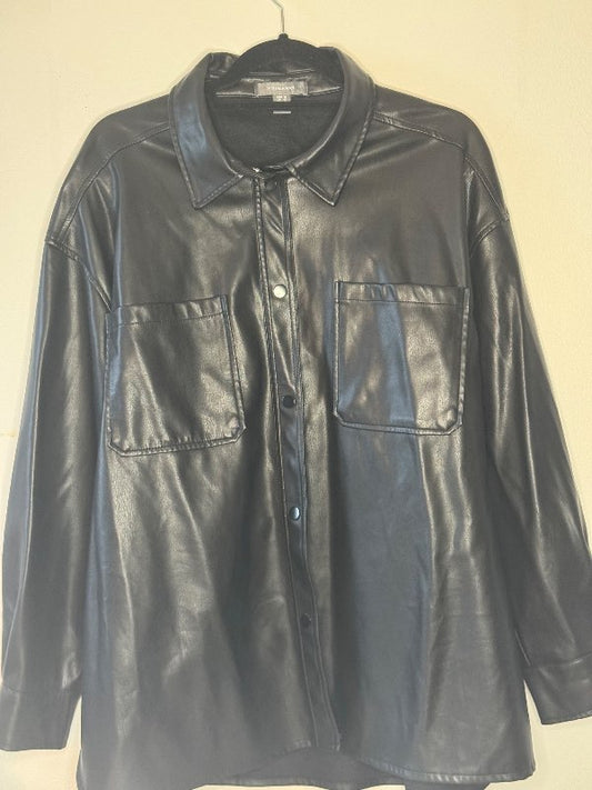 Primark leður skyrta