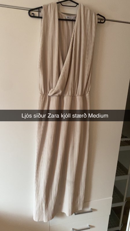 Zara kjóll síður