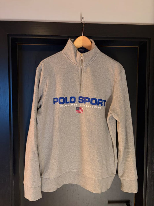 Hálfrennd Peysa Ralph Lauren