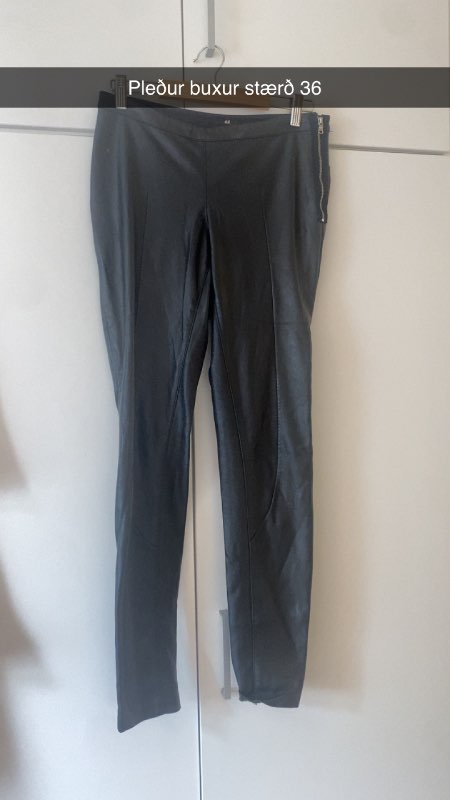 Pleður buxur