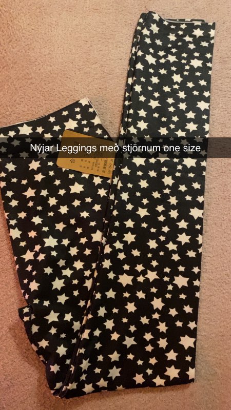 Nýjar leggings með stjörnum