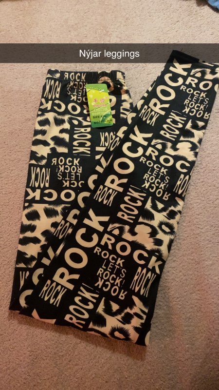 Nýjar leggings með munstri