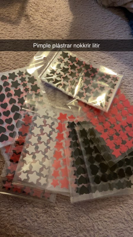 Pimple plástrar 2 stk