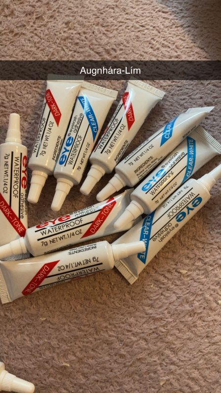 Eyelash glue