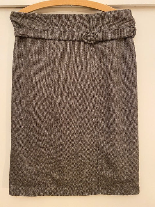 Benetton tweed pils/belti 40?